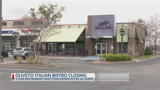 Oliveto Italian restaurant closing after 16 years in Tyler
