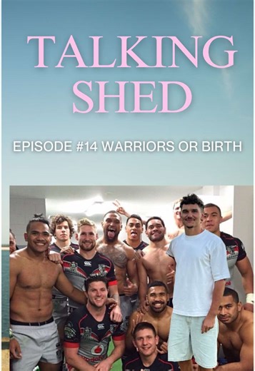 Why do we sense that some men do this? 👶😂 #talkingshedpodcast #podcast #babies #footy #nrl