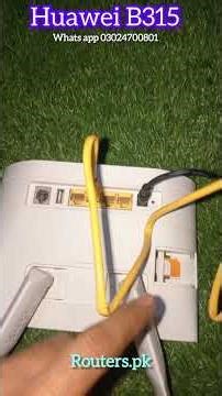 Huawei B315 Budget Friendly 4G Router Price, Speed Test and Review #huawei