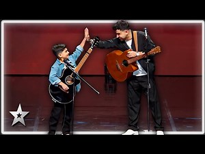 Father & Son Perform Together on Turkey's Got Talent! - Videos For Kids
