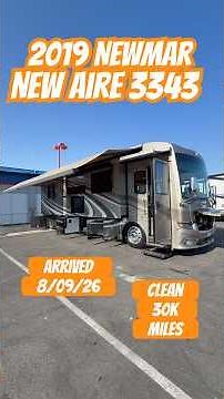 2019 Newmar New Aire 3343 Walkthrough $219,998 call for more detailed info. #rvliving #rvlife #rv