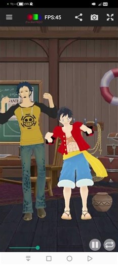 MMD dance young man & dance adult man #onepiece