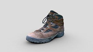 Hiking shoe - 3D model by alban