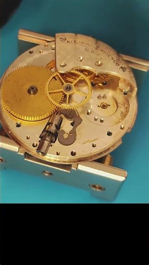 Satisfying Assembly of a Vintage Elgin Pocket Watch