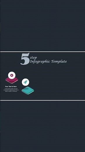 How to create a Professional Infographic Slide in Powerpoint🌟 5 step Infographic template idea