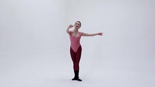 芭蕾基本训练 基本手位 完整示范-第7集