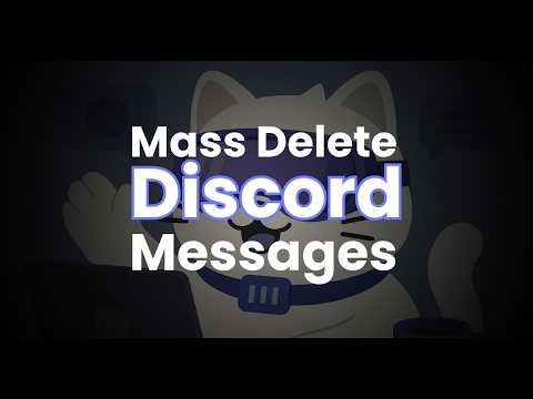 How to Delete All Your Discord Messages at Once - Free (2026)