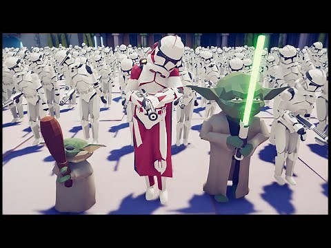 TABS Clone Army vs EVERY FACTION! - Totally Accurate Battle Simulator: Star Wars Mod