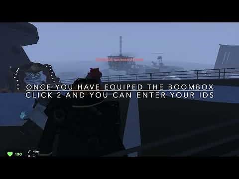 How to equip boombox on evade with pc or mobile