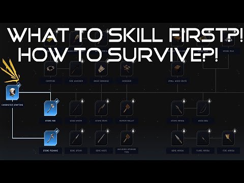 Icarus Survival Guide for Solo Players! Which Tech Tree Talents to choose first?!