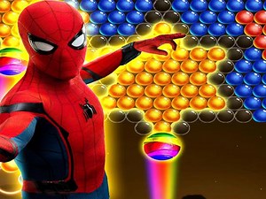 Play Spiderman Bubble Shooter | Free Online  Games. KidzSearch.com