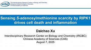Sensing S-adenosylmethionine scarcity by RIPK1 drives cell death and inflammatio