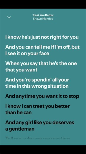 Treat You Better Lyrics – Full Song Lyrics
