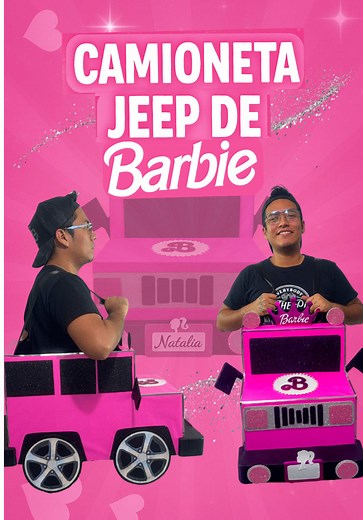 Crea tu propia camioneta tipo Jeep de Barbie