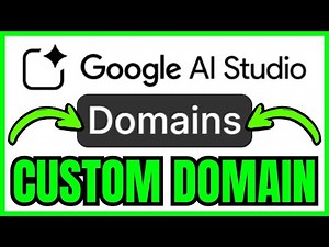 How To ADD CUSTOM DOMAIN To Your Google AI Studio App (QUICK & EASY) 2026