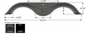 Prime Time RV Tandem Fender Skirt FS4733