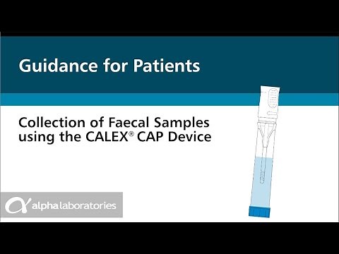 Collection of Faecal Samples using the CALEX® Cap Device