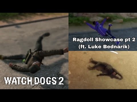 Watch Dogs 2 Ragdoll Physics Showcase pt 2 (ft @Xxi0b1teRaTeXx)