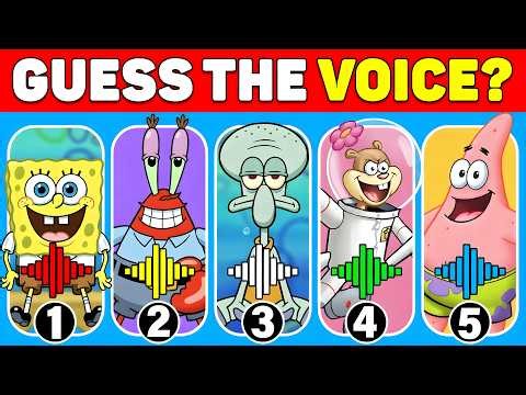GUESS THE SPONGEBOB VOICE! 🔊🧽 (99% FAIL THE FINAL LEVEL)