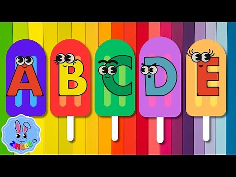 Learn ABC's with Popsicles | Alphabet Song for Kids | Toddler Learning Fun – Zingee TV