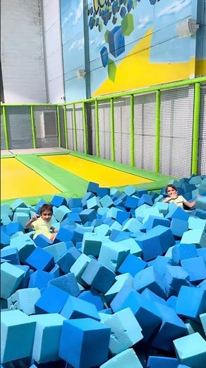 Active Play Trampoline Fun and Foam Jump