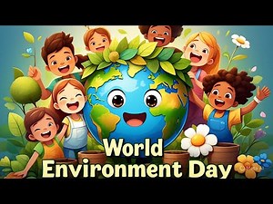 World Environment Day for Kids – Fun Ways to Help Our Planet! 🌍#WorldEnvironmentDay #KidsLearning