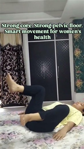 Try This Single Movement for a Strong Core & Pelvic Floor! 🔥