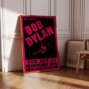 Bob Dylan Poster Print | Concert Poster | Album Poster Print | Album Cover Poster | Country Music Poster | Room Decor | Music Gift - Etsy