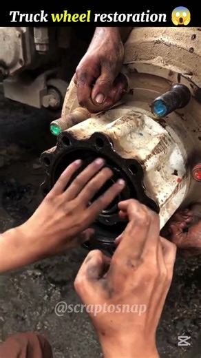 Truck Wheel Restoration | Rusty to Brand New Transformation