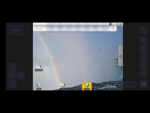 Android 1.6 R2 test (Vectras VM)