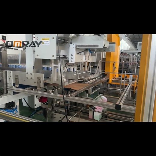 One-piece case packer for canned beverages, with an output of 15-20 cases per minute #factory