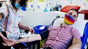 The gay men who can donate blood in the UK for the first time