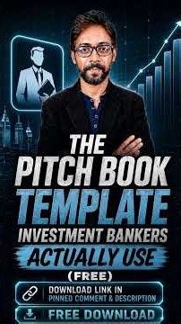 Investment Banking Pitch Book Template | FREE Download