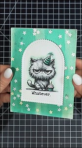 229 reactions · 8 comments | Here's a fun way to add a little ✨SPARKLE✨ to your cards featuring a brand new stamp arrival- Pissy Party 藍 https://unitystamp.co/1e5a42 | Unity Stamp Company | Facebook