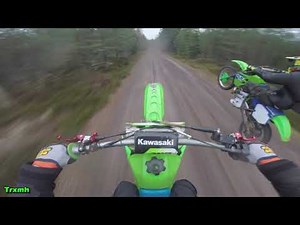 KX500 & KX500 Riding - Big Bore 2-Stroke Power and Sound