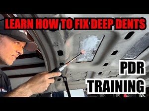 HOW TO FIX DEEP DENTS - PAINTLESS DENT REPAIR