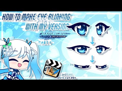 How to make eye blinking || simple tween || Gacha Club Tutorial || Part 1 ||