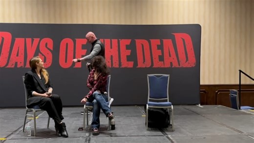 Summer Flynn on Instagram: "Happy Anniversary Friday the 13th 2009!!! Part 2: Panel with Amanda Righetti & Derek Mears (February 21, 2025) #fridaythe13th #jasonvorhees #waybackwednesday #wbw @derekmears @amanda.righetti"
