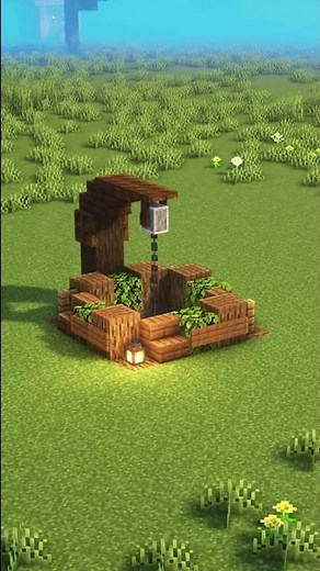 ⛏️ Minecraft Tutorial :: Natural Village Well