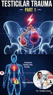 Testicular Trauma Diagnosis & Symptoms | Full Guide in Hindi/English #TAPSA#shortsviral #trend #eh
