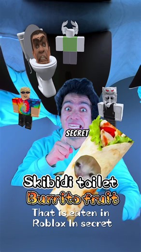 Skibidi Toilet Burrito Fruit in Roblox | Secret Kiwi Toile Borito Fruit