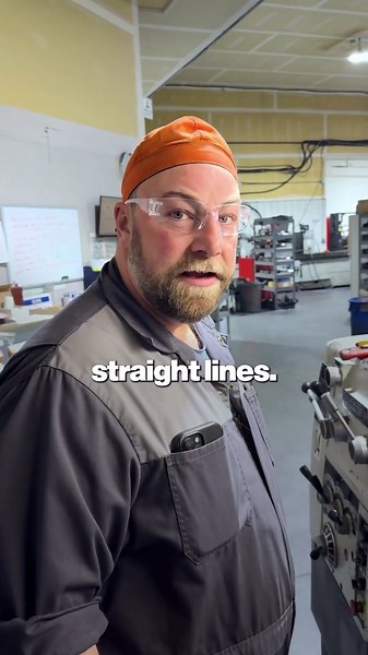 Machinist... peeled or not peeled? 🥕👀 #machining #bluecollar #machinist