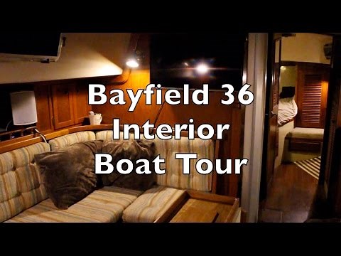 Life is Like Sailing - Bayfield 36 Interior Boat Tour