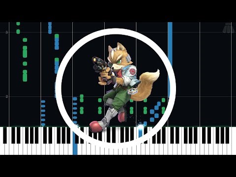 Star Wolf (Two Pianos) - Star Fox Assault - Hard Piano Tutorial