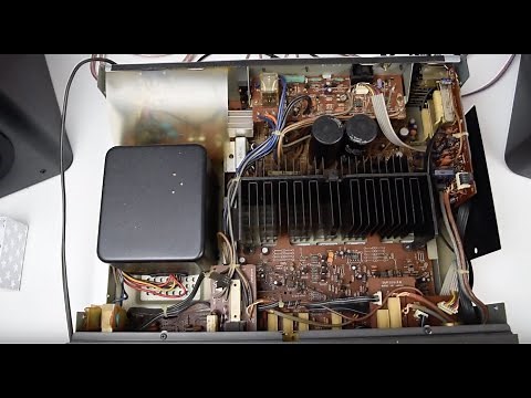 Technics SU-V7 (Full HD) A Look Inside -Stereo Integrated DC Amplifier