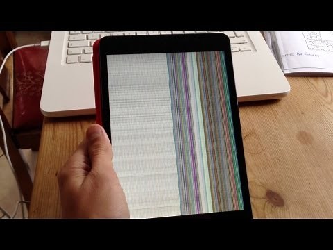 Crazy iPad Mini Display Error! iPad Breaking Issues!