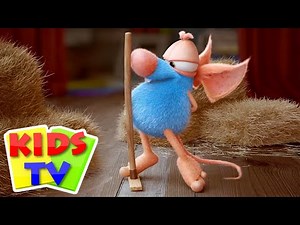 Fun Adventure of Rattic Mini with Rakes : The Mop & More Comedy Cartoons for Children