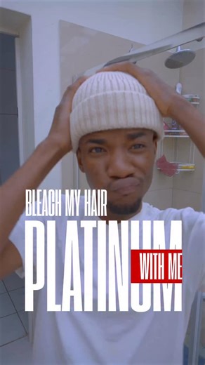 LONDON on Instagram: "here is a tutorial on how i bleach my black 4c hair to a platinum grey or blonde hair. #bleachhair #tutorials #platinumblonde #hairdye"