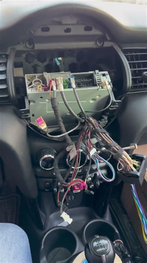 Mini cooper 2014 actualización de pantalla CarPlay y Android auto #minicooper #bandolerosracingtulte