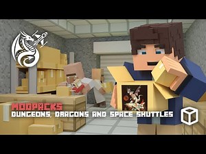 Dungeons, Dragons and Space Shuttles – The Ultimate #Minecraft Adventure Modpack